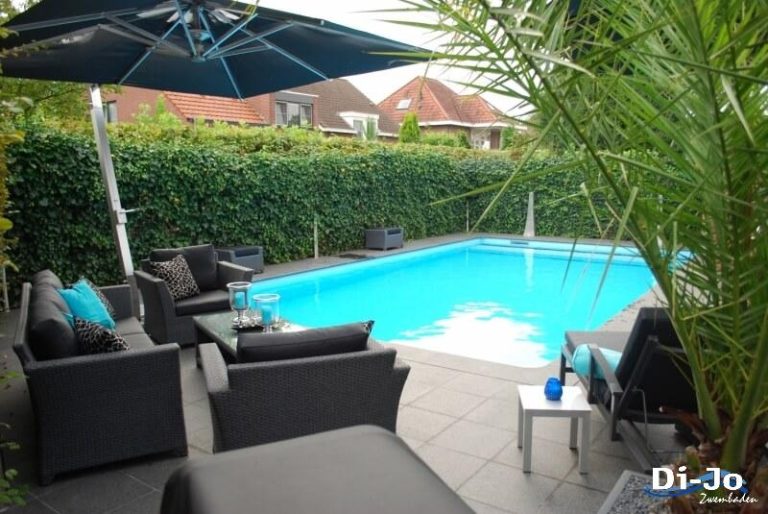 Chique bouwkundig zwembad